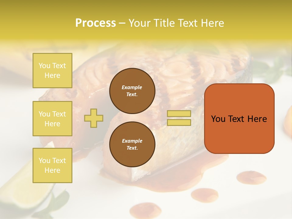 Plate Dish Restaurant PowerPoint Template