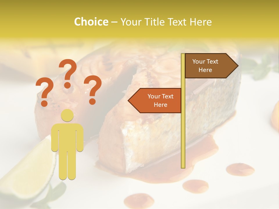 Plate Dish Restaurant PowerPoint Template