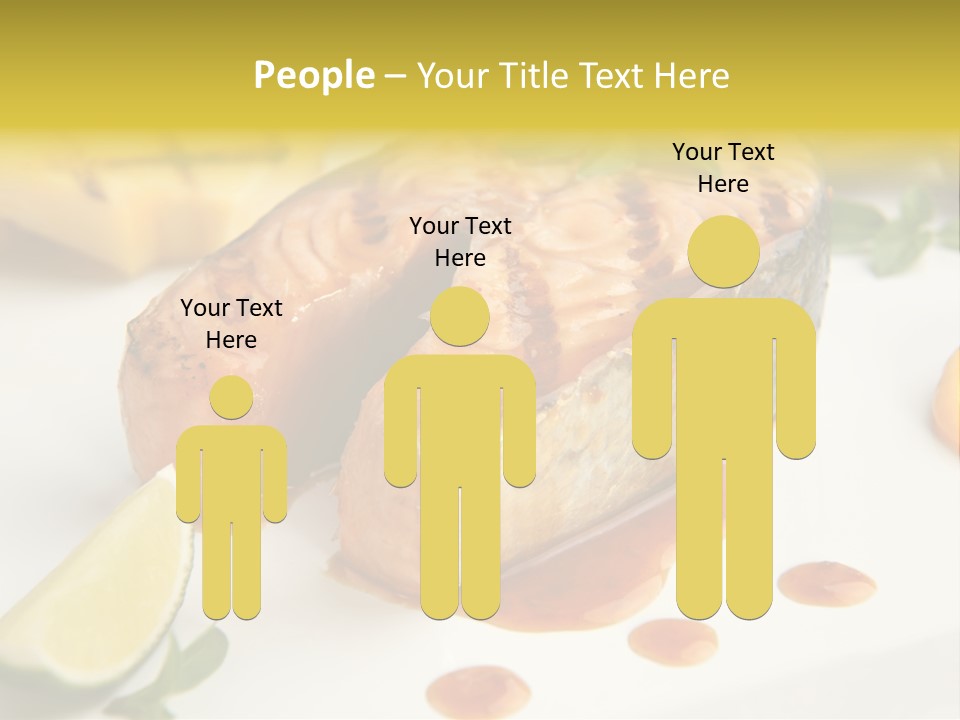 Plate Dish Restaurant PowerPoint Template