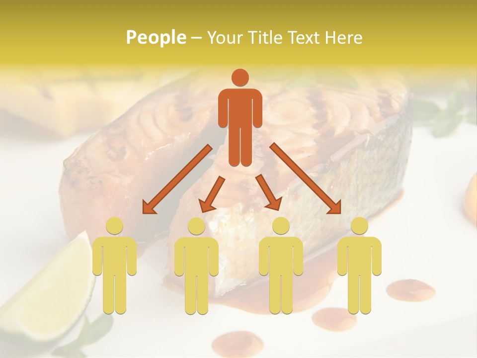 Plate Dish Restaurant PowerPoint Template
