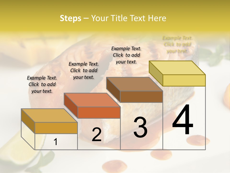 Plate Dish Restaurant PowerPoint Template