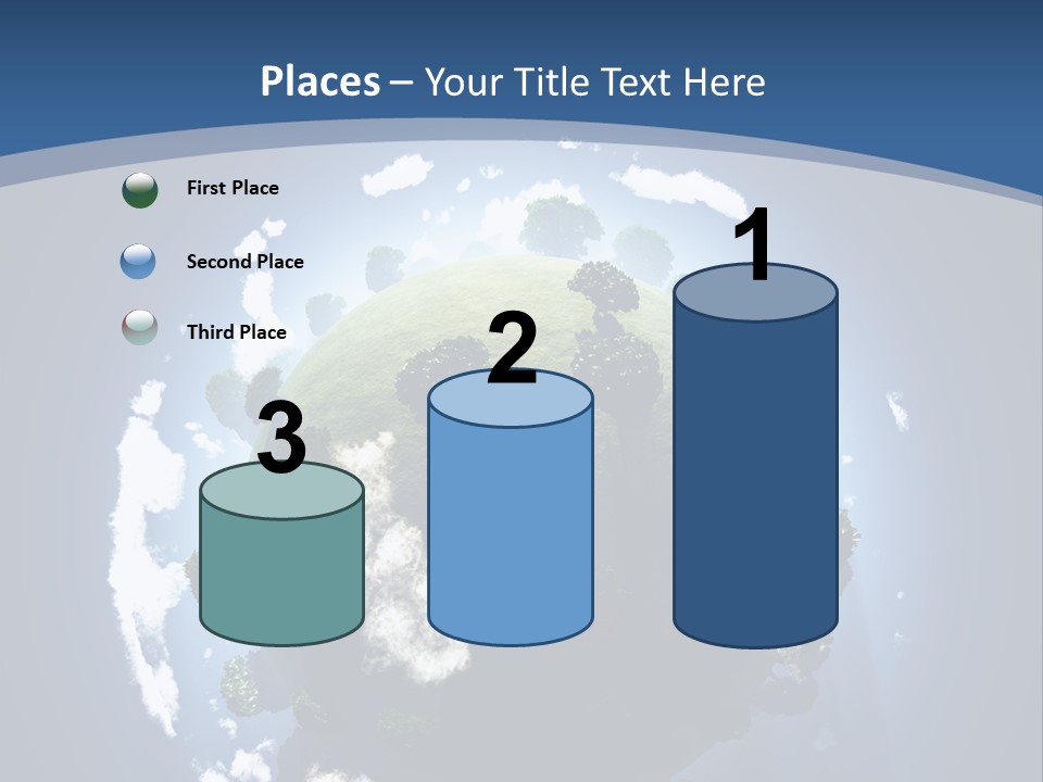 Spherical Global Air PowerPoint Template