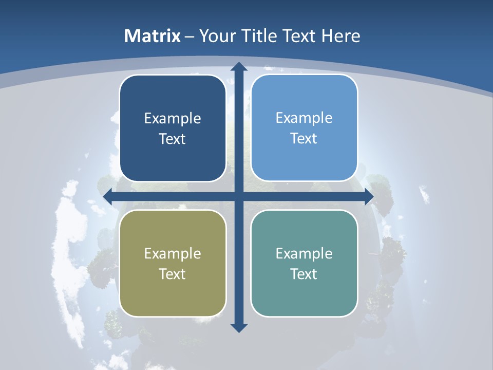 Spherical Global Air PowerPoint Template