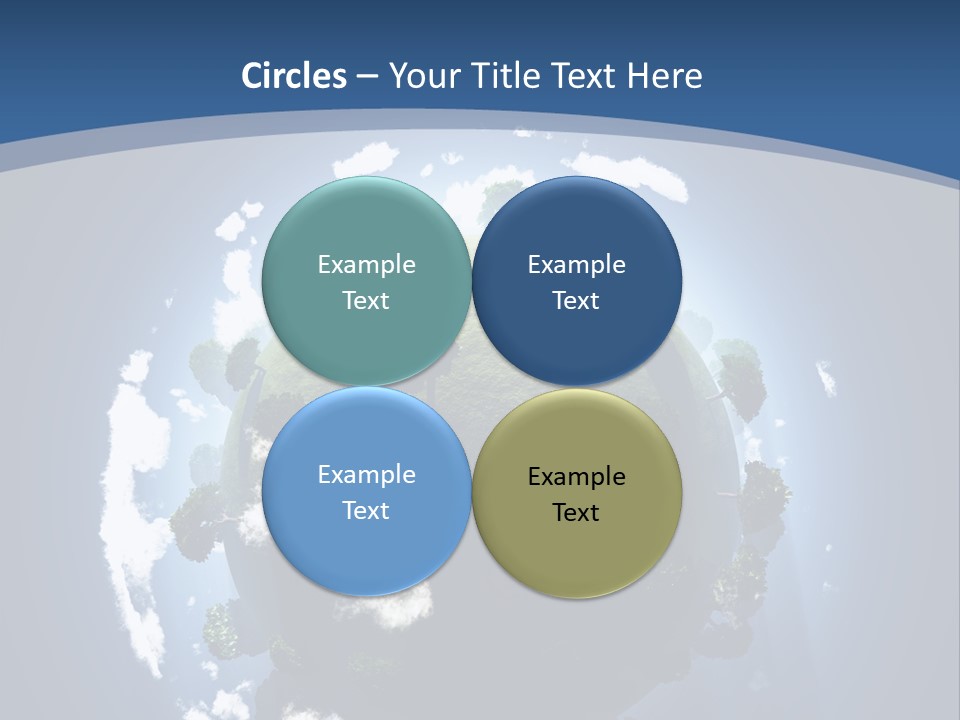 Spherical Global Air PowerPoint Template