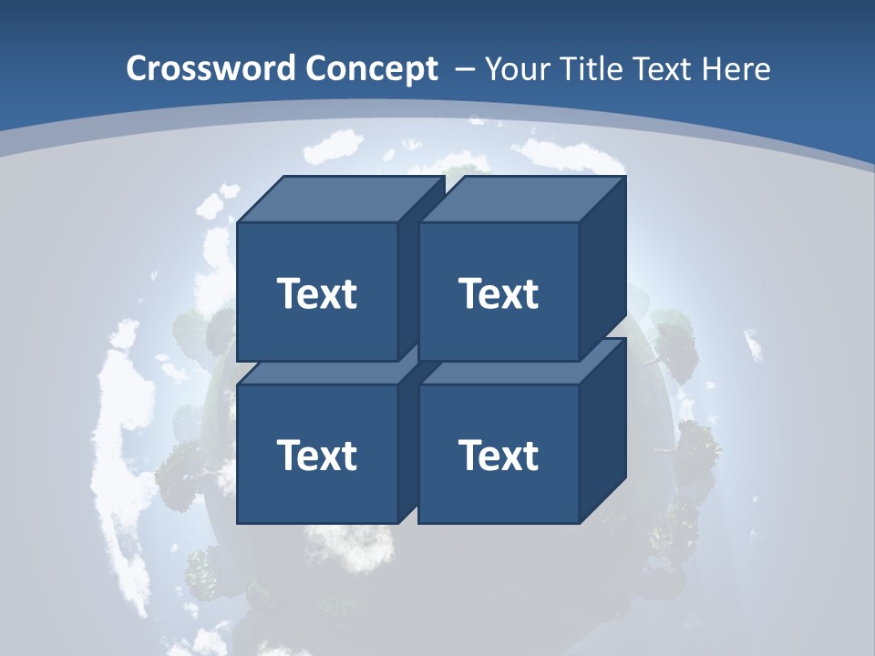 Spherical Global Air PowerPoint Template