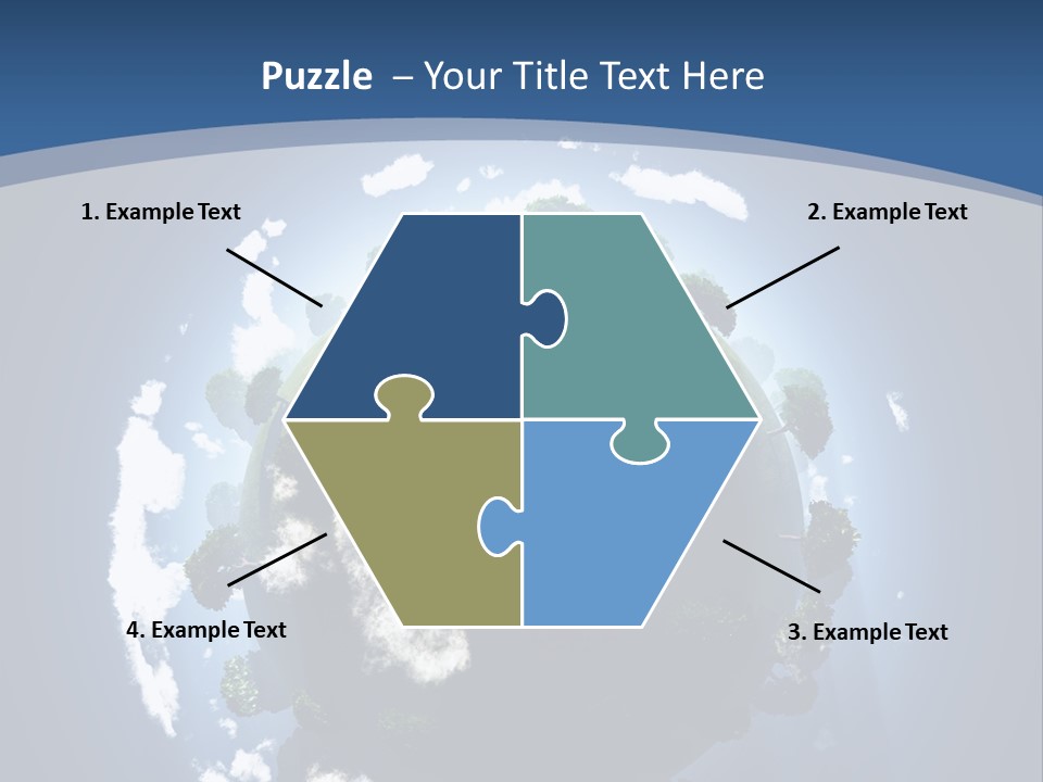 Spherical Global Air PowerPoint Template