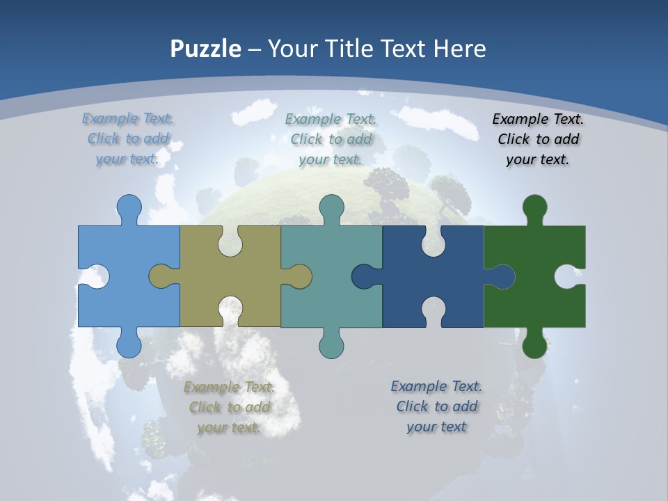 Spherical Global Air PowerPoint Template