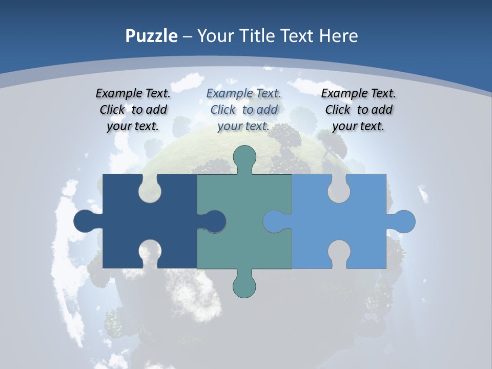 Spherical Global Air PowerPoint Template