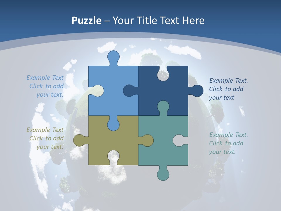 Spherical Global Air PowerPoint Template