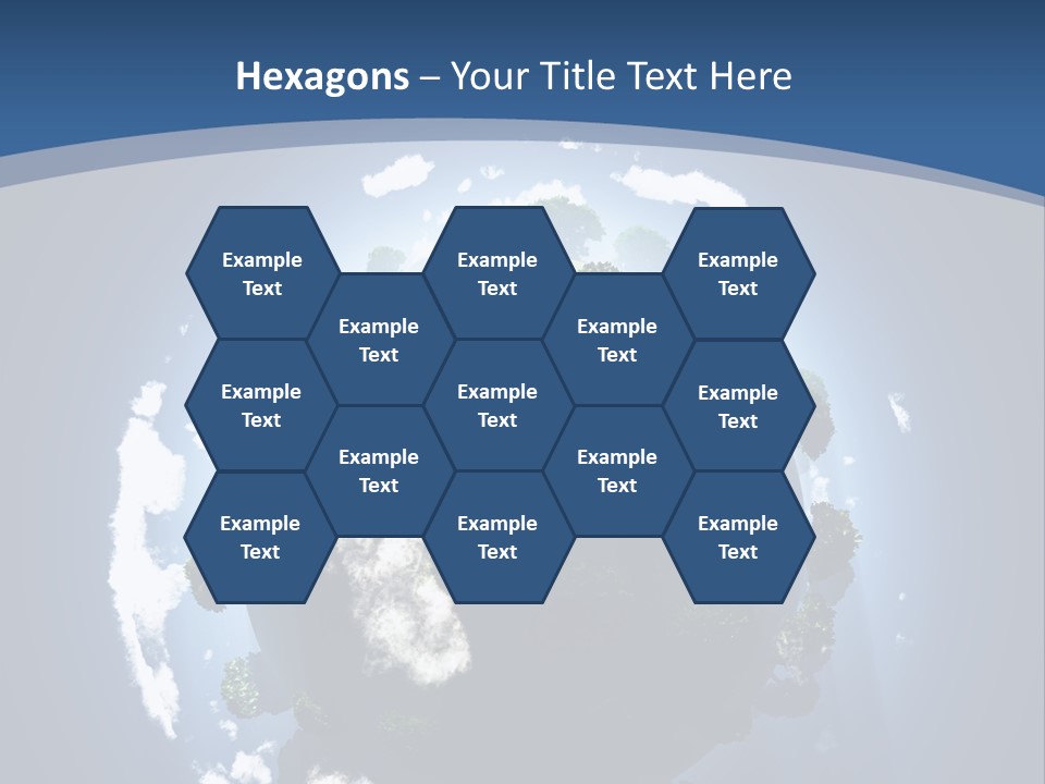 Spherical Global Air PowerPoint Template