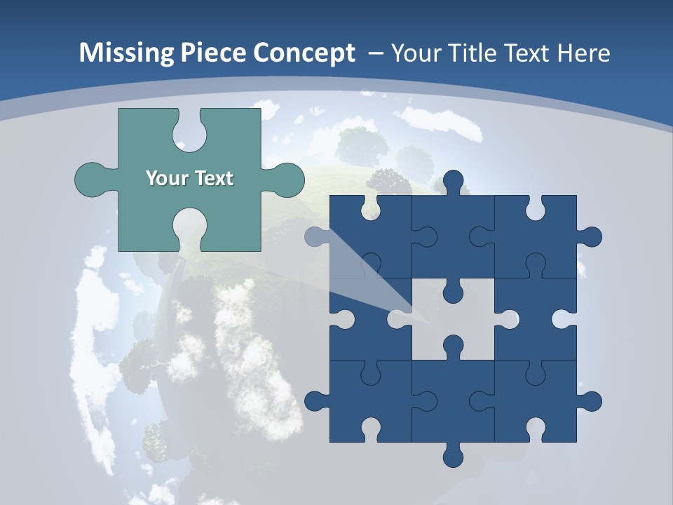 Spherical Global Air PowerPoint Template