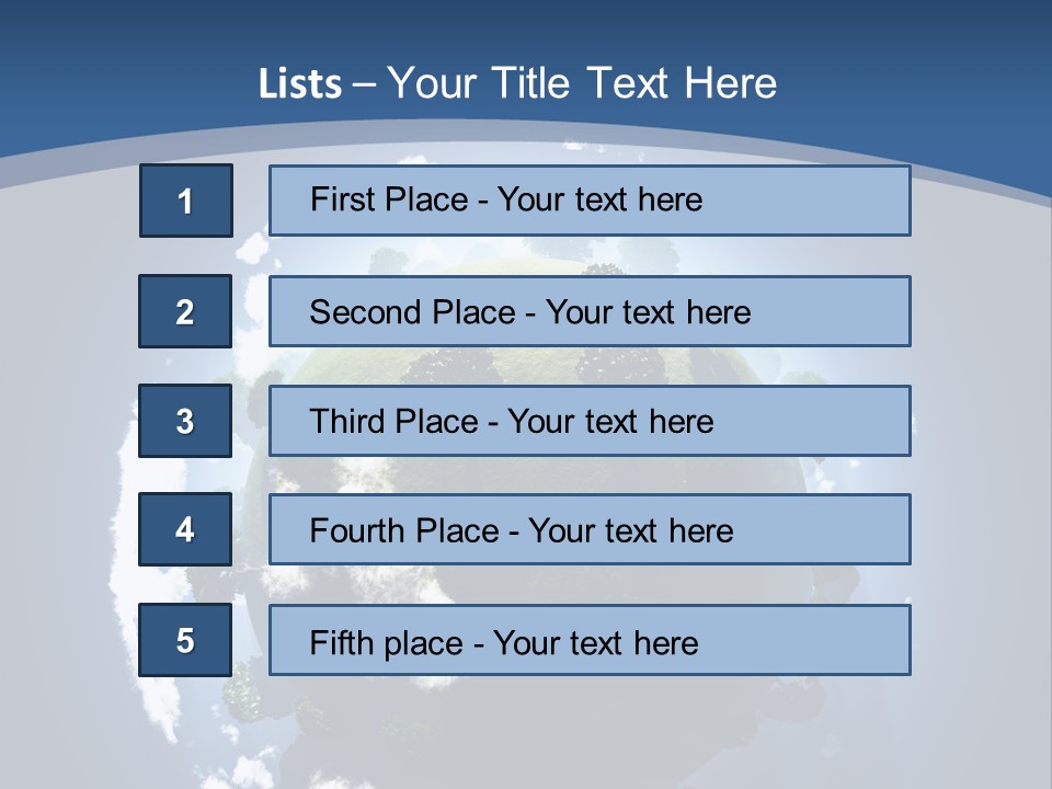 Spherical Global Air PowerPoint Template