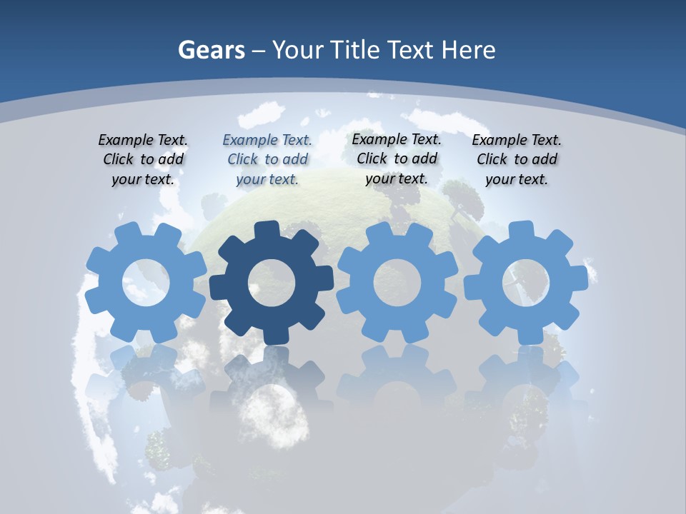 Spherical Global Air PowerPoint Template