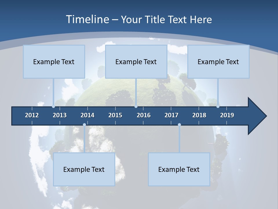 Spherical Global Air PowerPoint Template