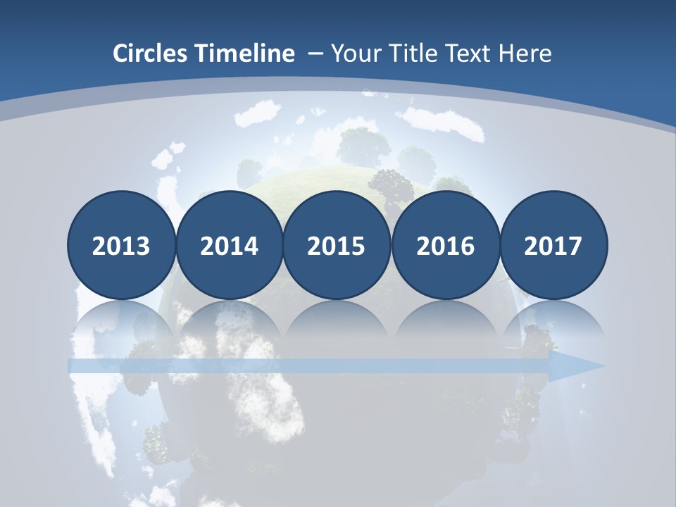 Spherical Global Air PowerPoint Template
