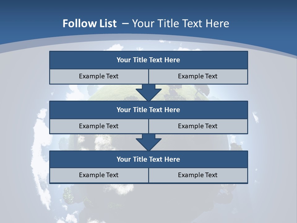 Spherical Global Air PowerPoint Template