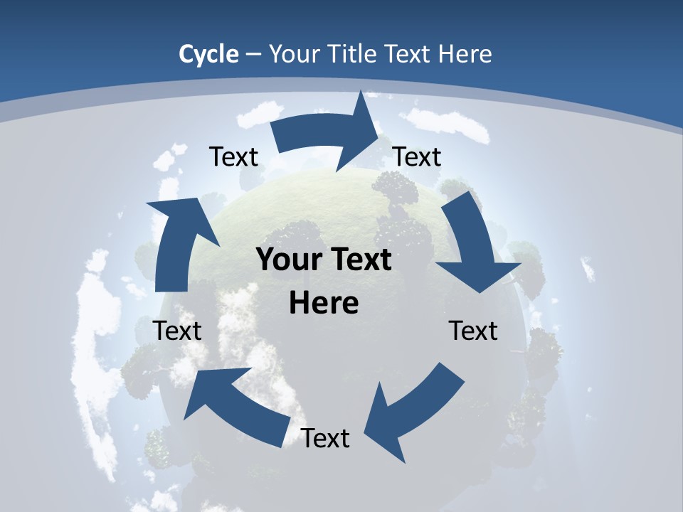 Spherical Global Air PowerPoint Template