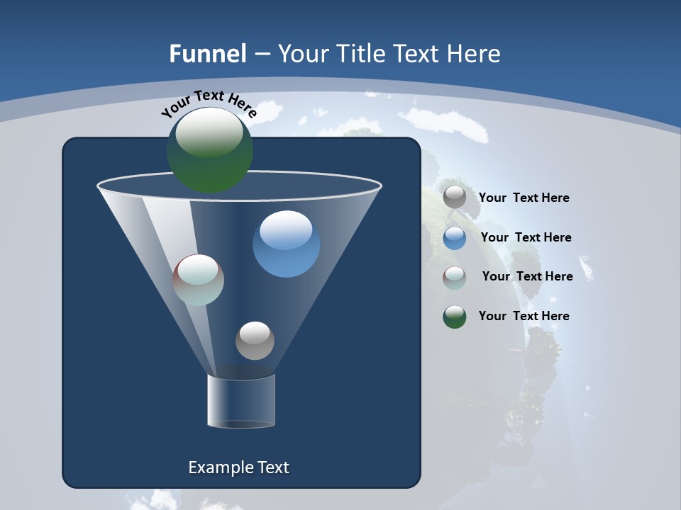 Spherical Global Air PowerPoint Template