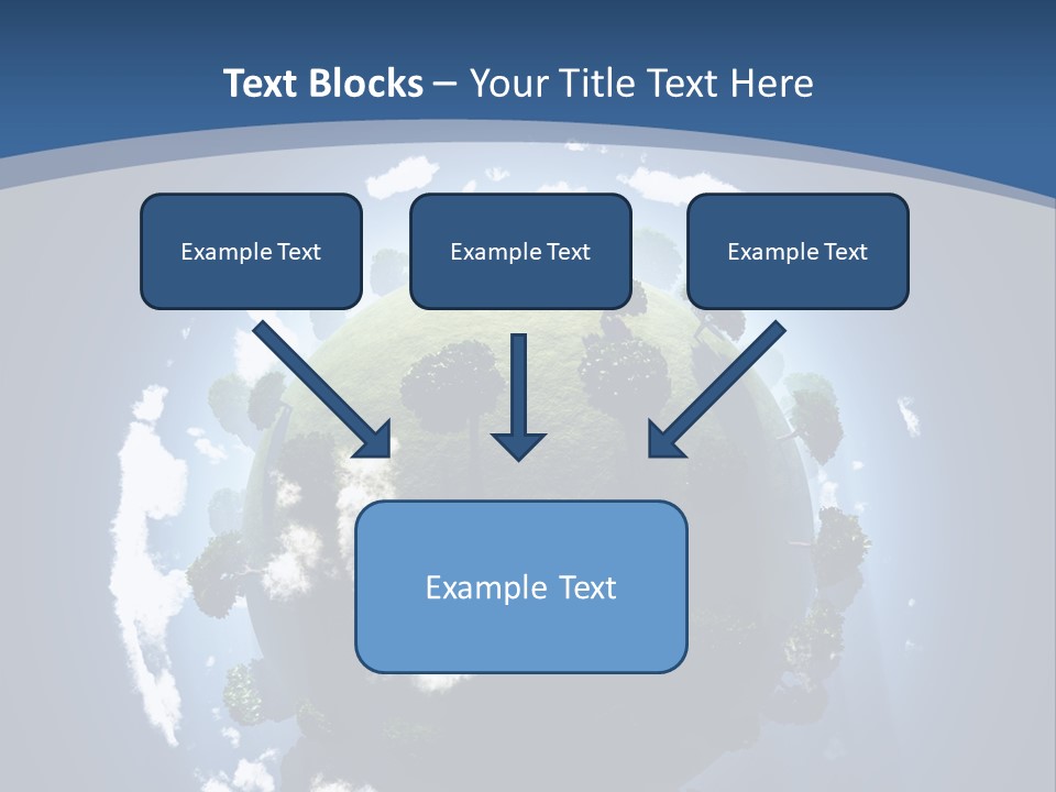 Spherical Global Air PowerPoint Template