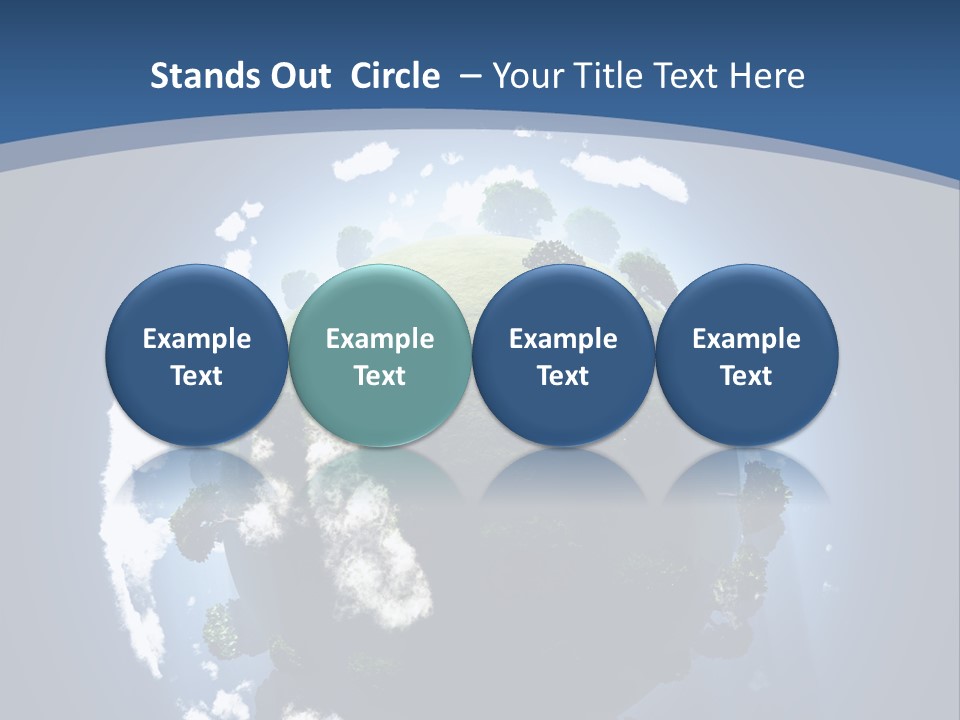 Spherical Global Air PowerPoint Template