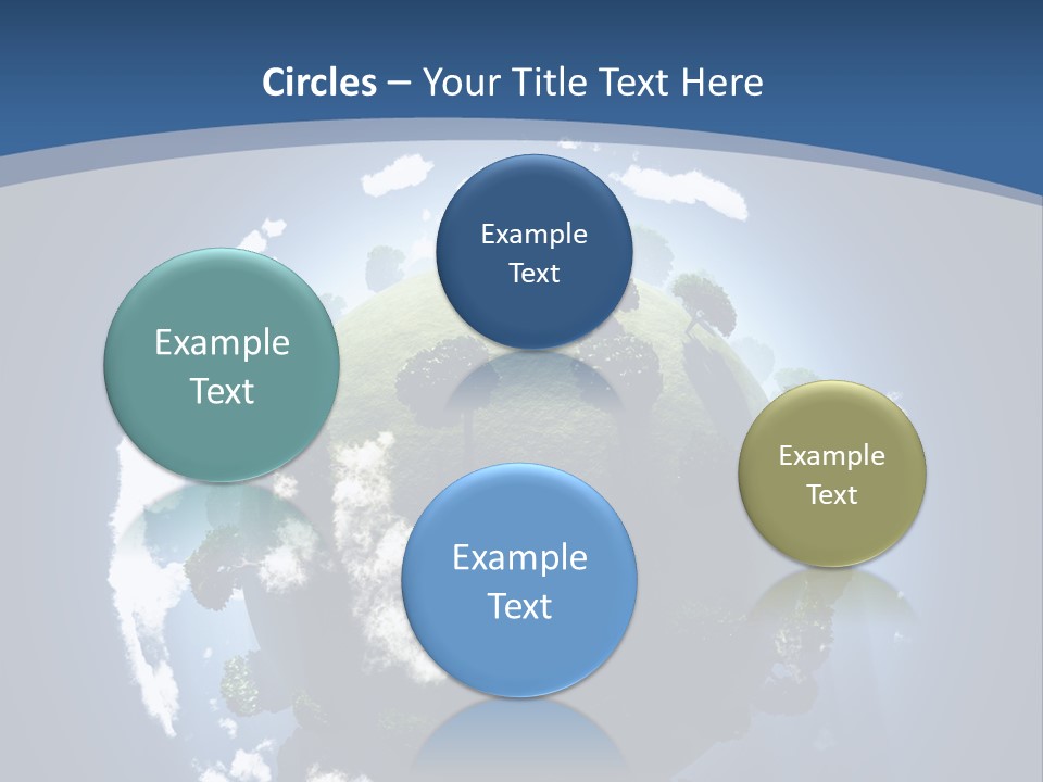 Spherical Global Air PowerPoint Template