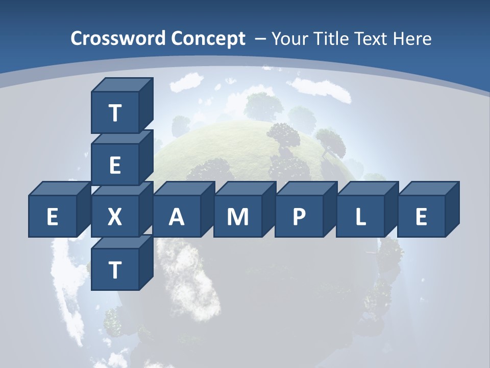 Spherical Global Air PowerPoint Template