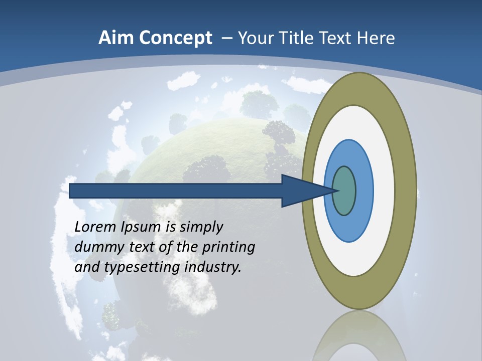 Spherical Global Air PowerPoint Template