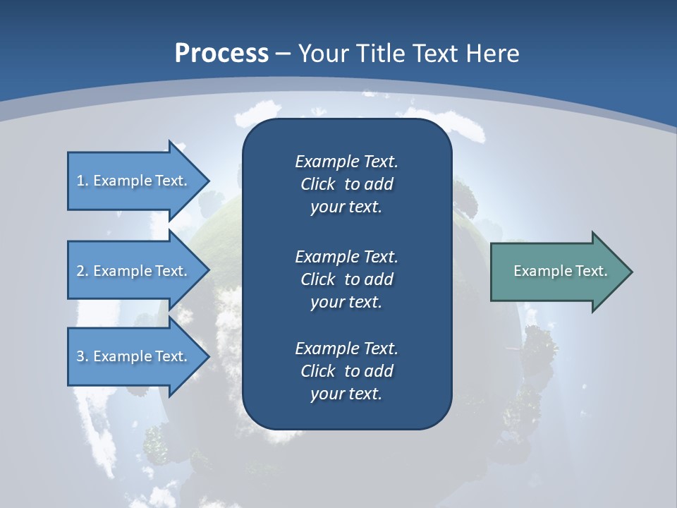 Spherical Global Air PowerPoint Template