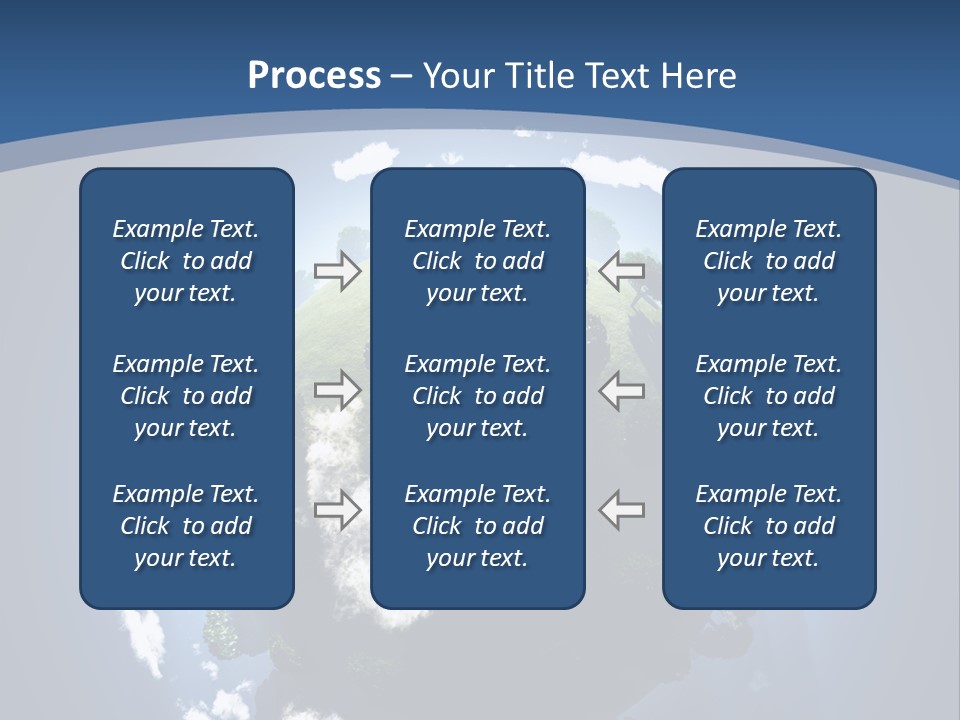 Spherical Global Air PowerPoint Template