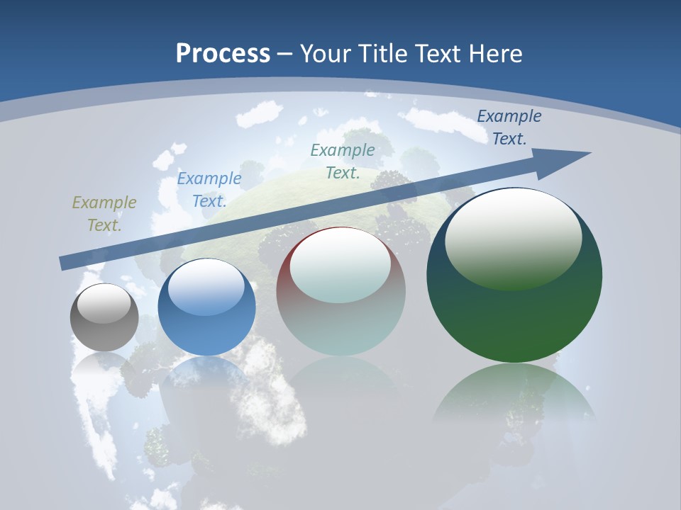 Spherical Global Air PowerPoint Template