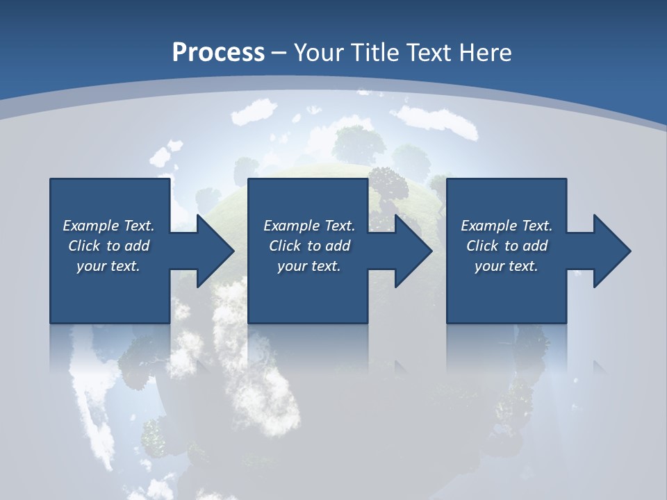 Spherical Global Air PowerPoint Template