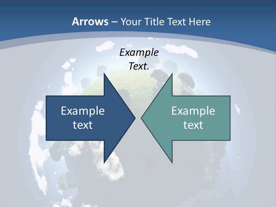 Spherical Global Air PowerPoint Template