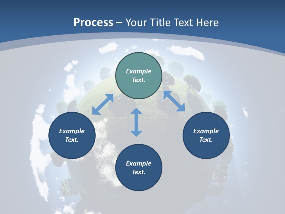 Spherical Global Air PowerPoint Template