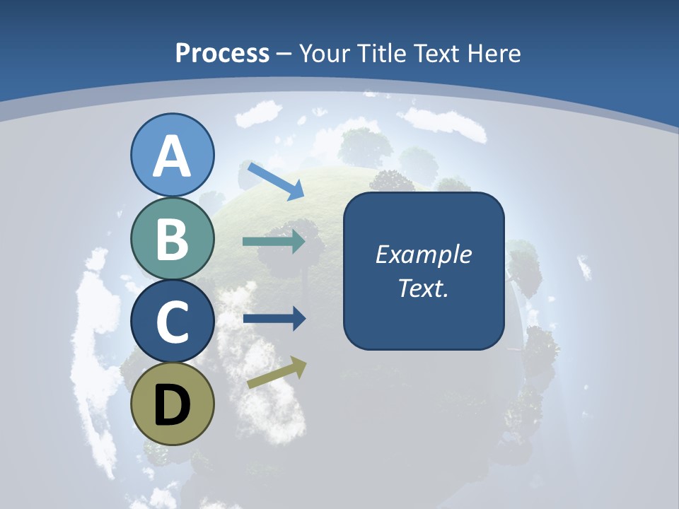 Spherical Global Air PowerPoint Template