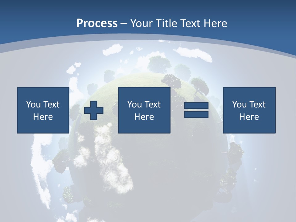 Spherical Global Air PowerPoint Template