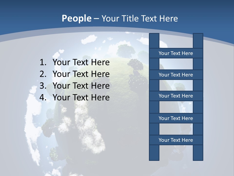 Spherical Global Air PowerPoint Template