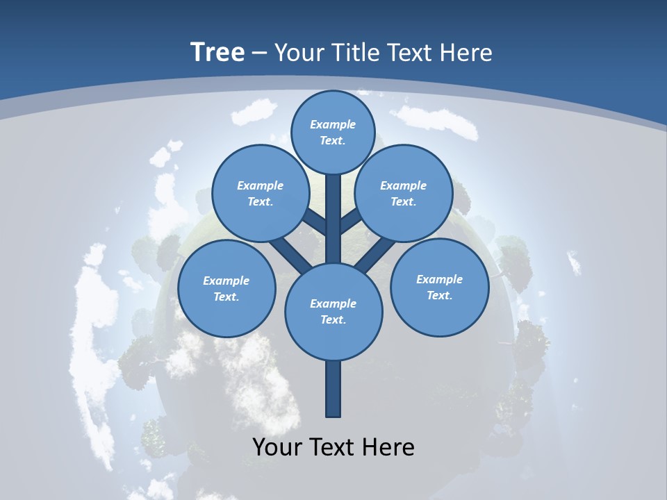 Spherical Global Air PowerPoint Template