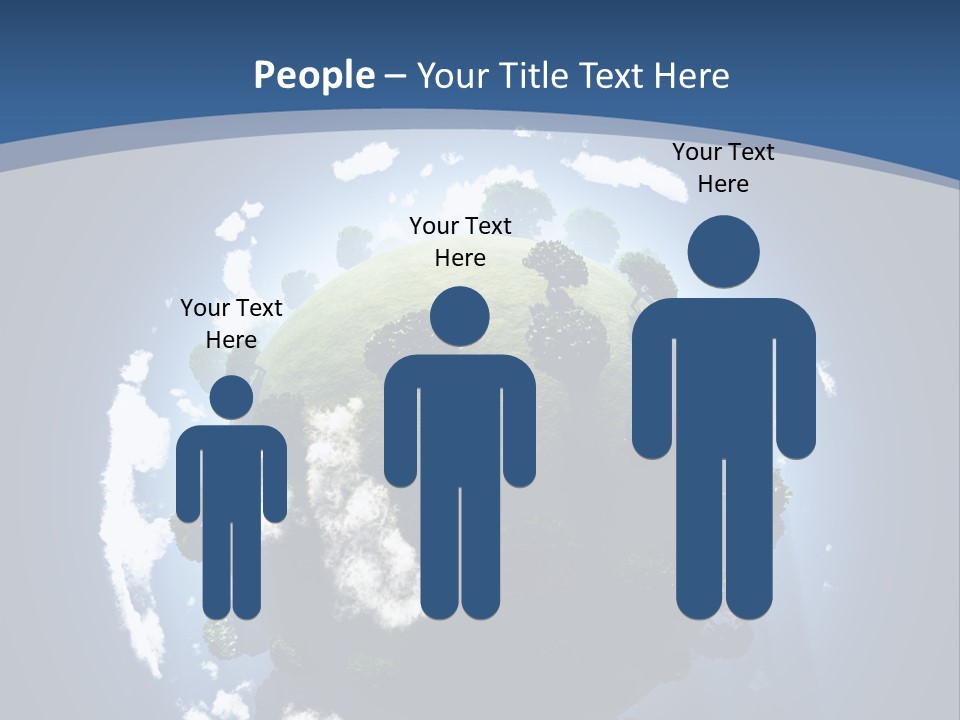 Spherical Global Air PowerPoint Template