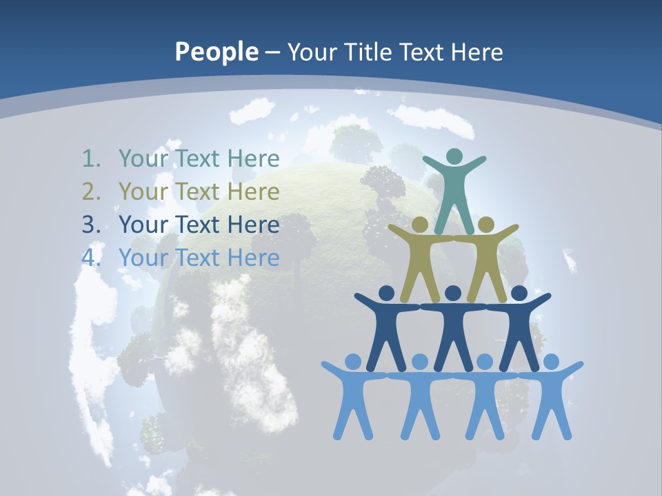 Spherical Global Air PowerPoint Template