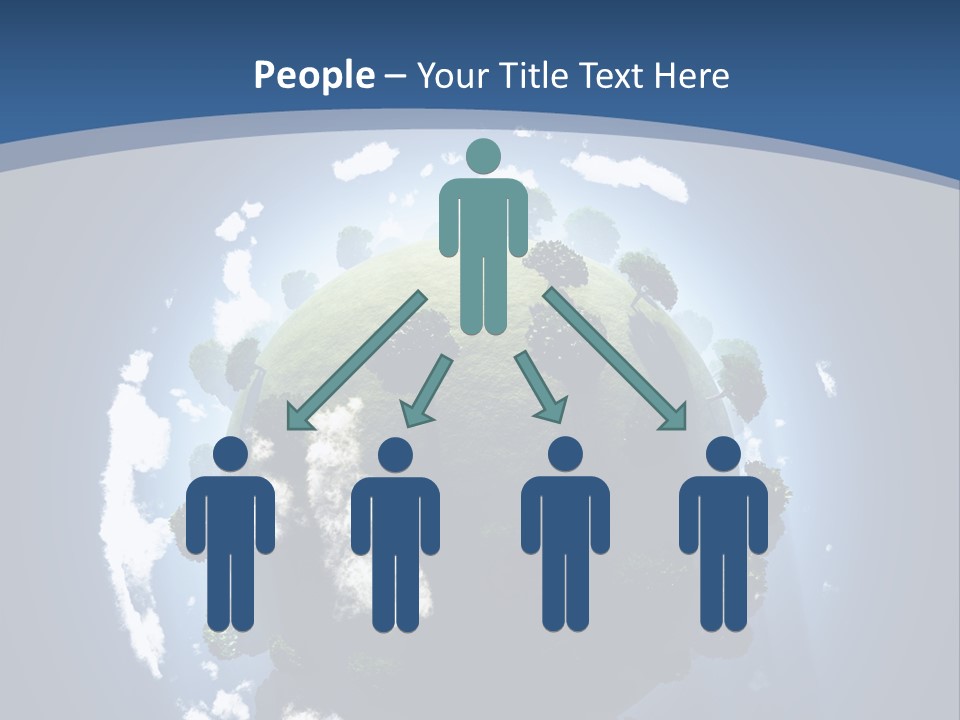 Spherical Global Air PowerPoint Template