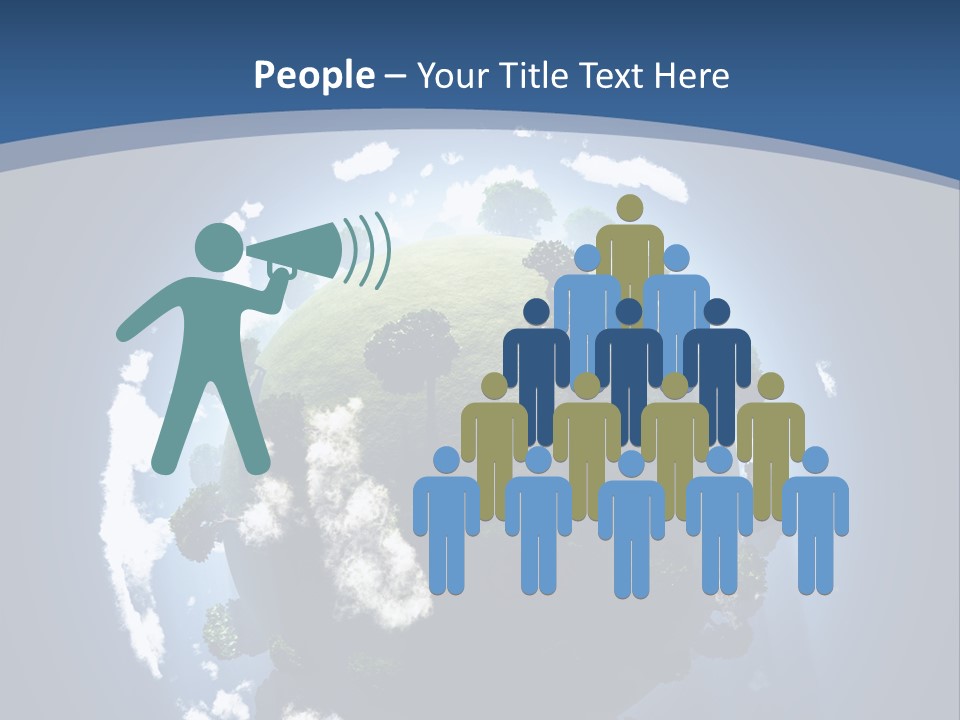 Spherical Global Air PowerPoint Template