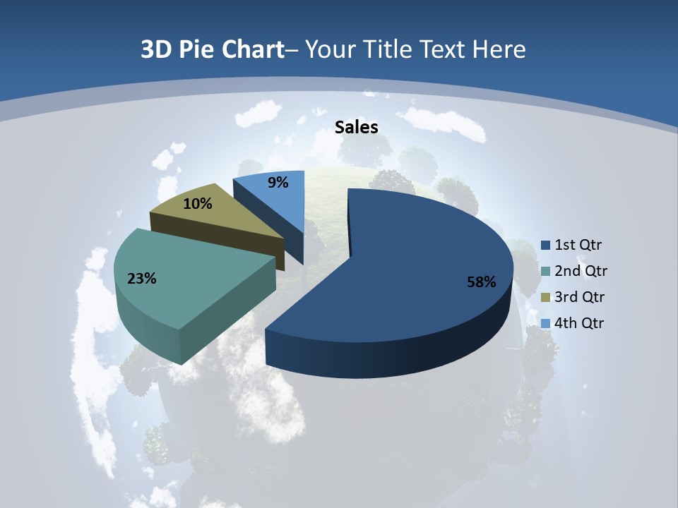 Spherical Global Air PowerPoint Template