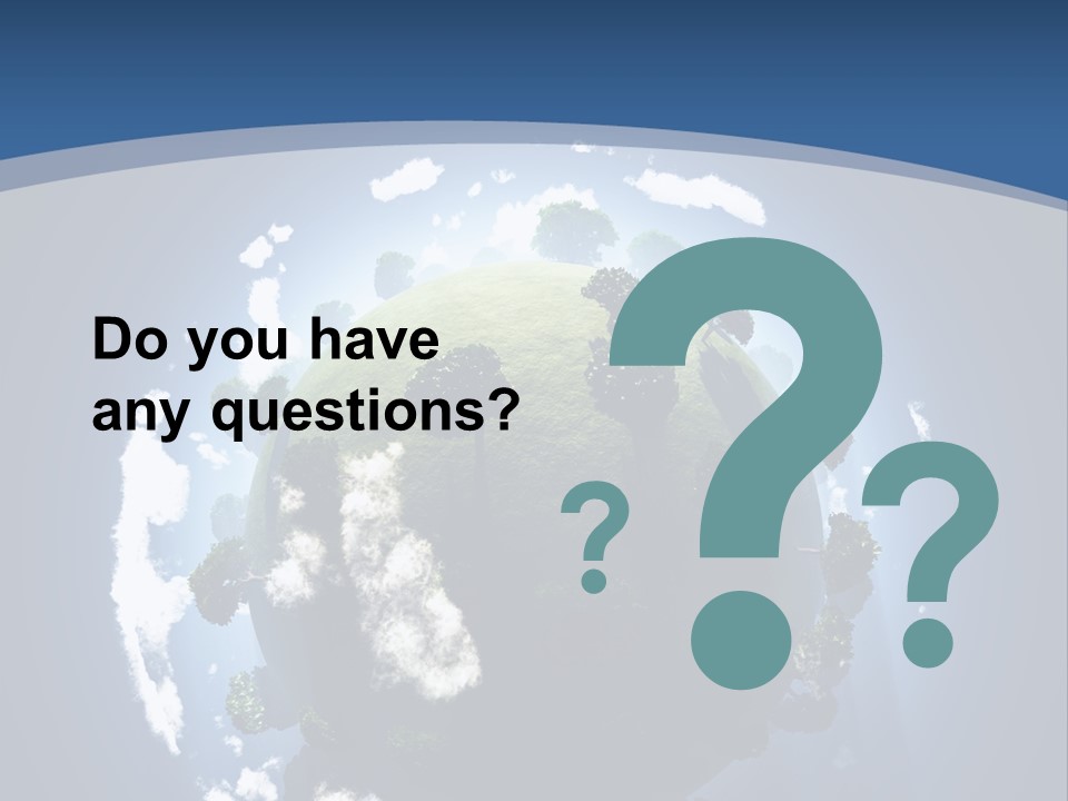 Spherical Global Air PowerPoint Template