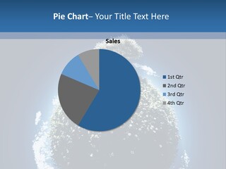 Spherical Sunlight Leaf PowerPoint Template