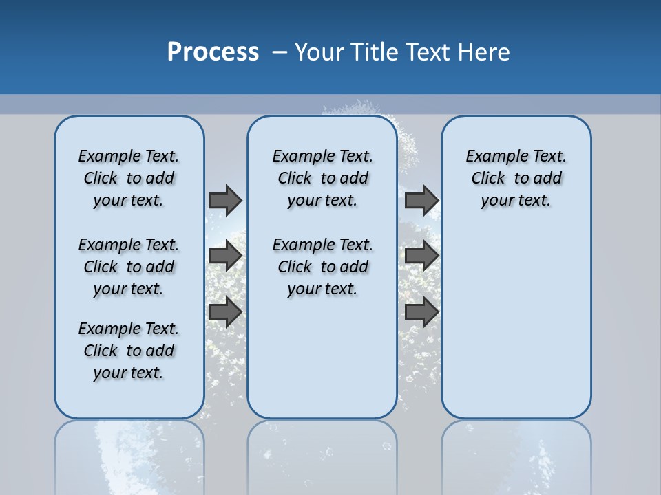 Spherical Sunlight Leaf PowerPoint Template