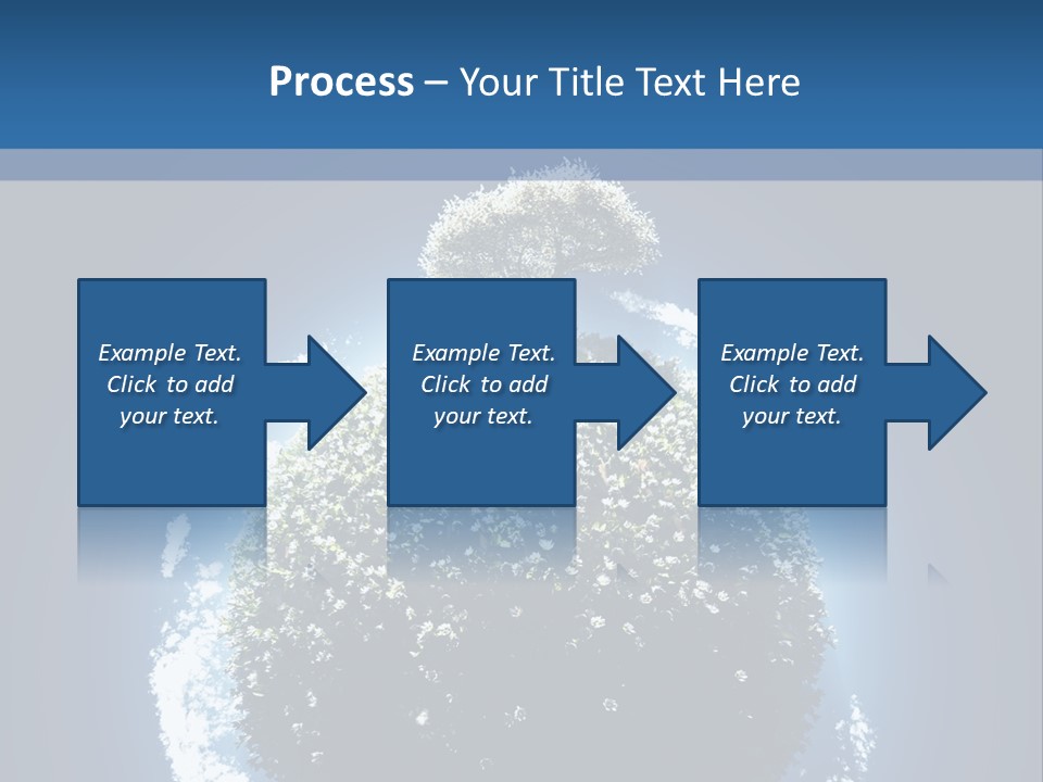 Spherical Sunlight Leaf PowerPoint Template