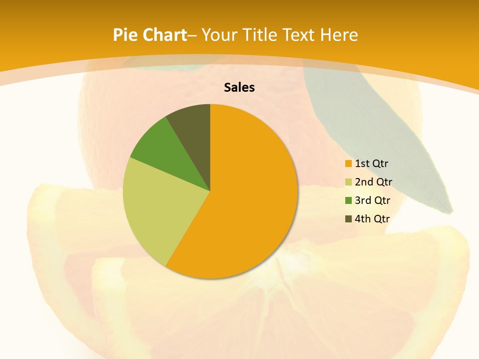 Peel Healthy Food PowerPoint Template