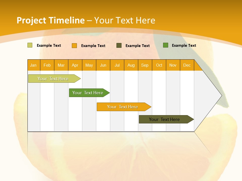 Peel Healthy Food PowerPoint Template