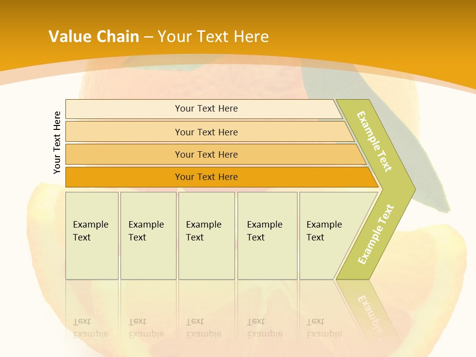 Peel Healthy Food PowerPoint Template