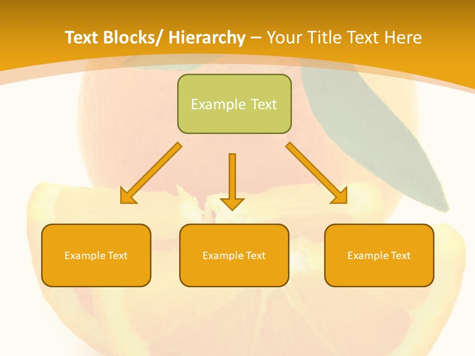 Peel Healthy Food PowerPoint Template